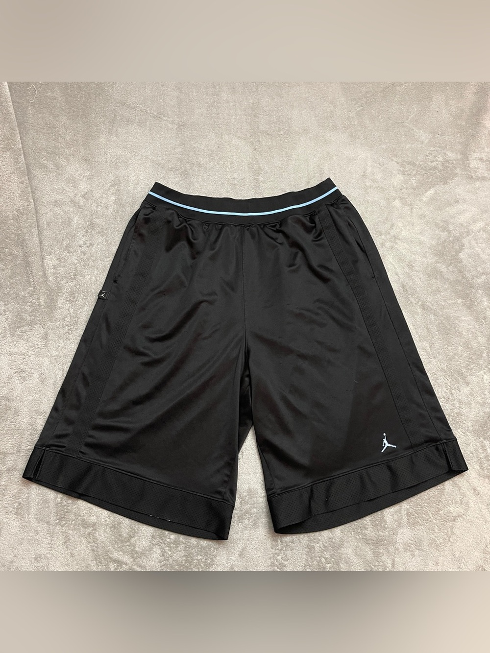 Vintage Jordan 20 Years Anniversary Black Baggy Basketball Shorts - Men’s XL